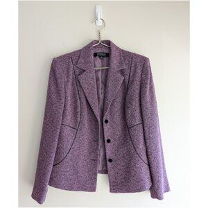 Kasper Textured Boucle Blazer